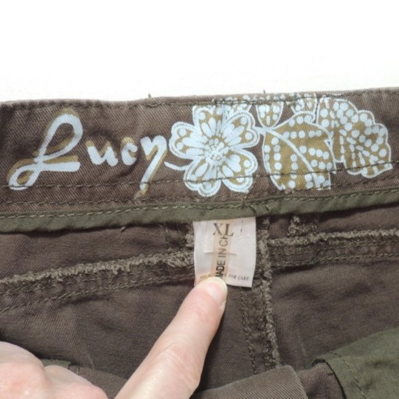 Lucy Collection Women's Brown Jeans Size XL - Picture 4 of 13